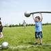 Landon Lake, 4, lifts weights during the Pittsfield Pee Wee Olympics on Sunday, June 9. Daniel Brenner I AnnArbor.com